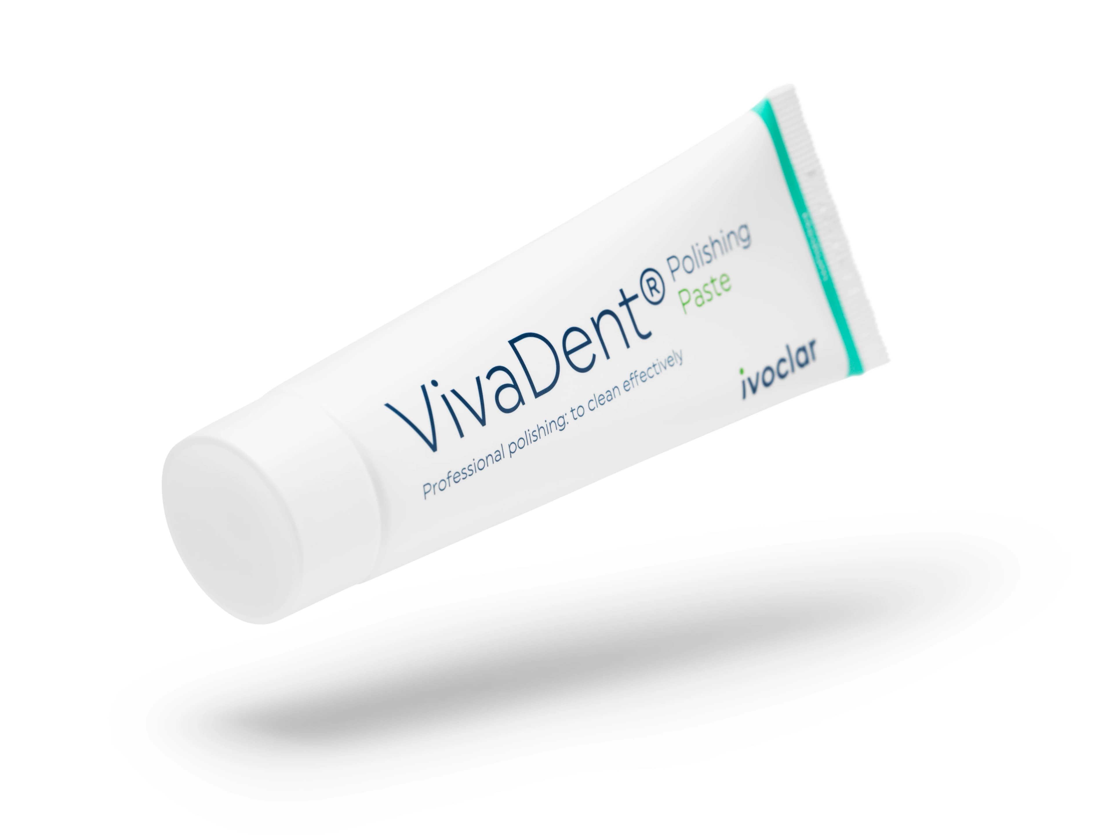VivaDent Polishing Paste Medium, Apple Flavor, 80g Tube, 1/Pkg, 759516 - Medium, 80g Tube, Apple, 759516 - Image 1