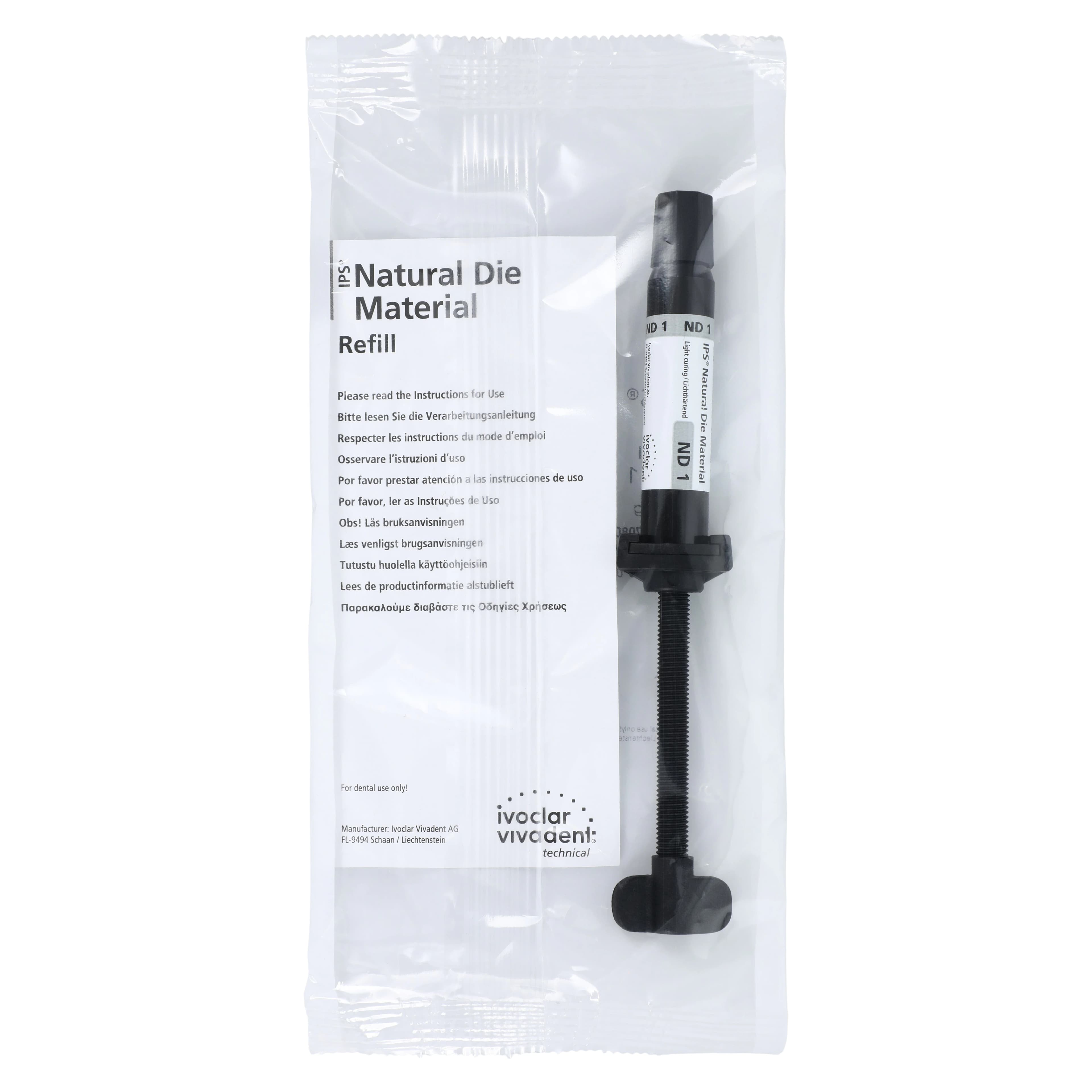 IPS® Natural Die Material 8g Syringe Shade ND1, Each, Ivoclar Vivadent thumbnail 2
