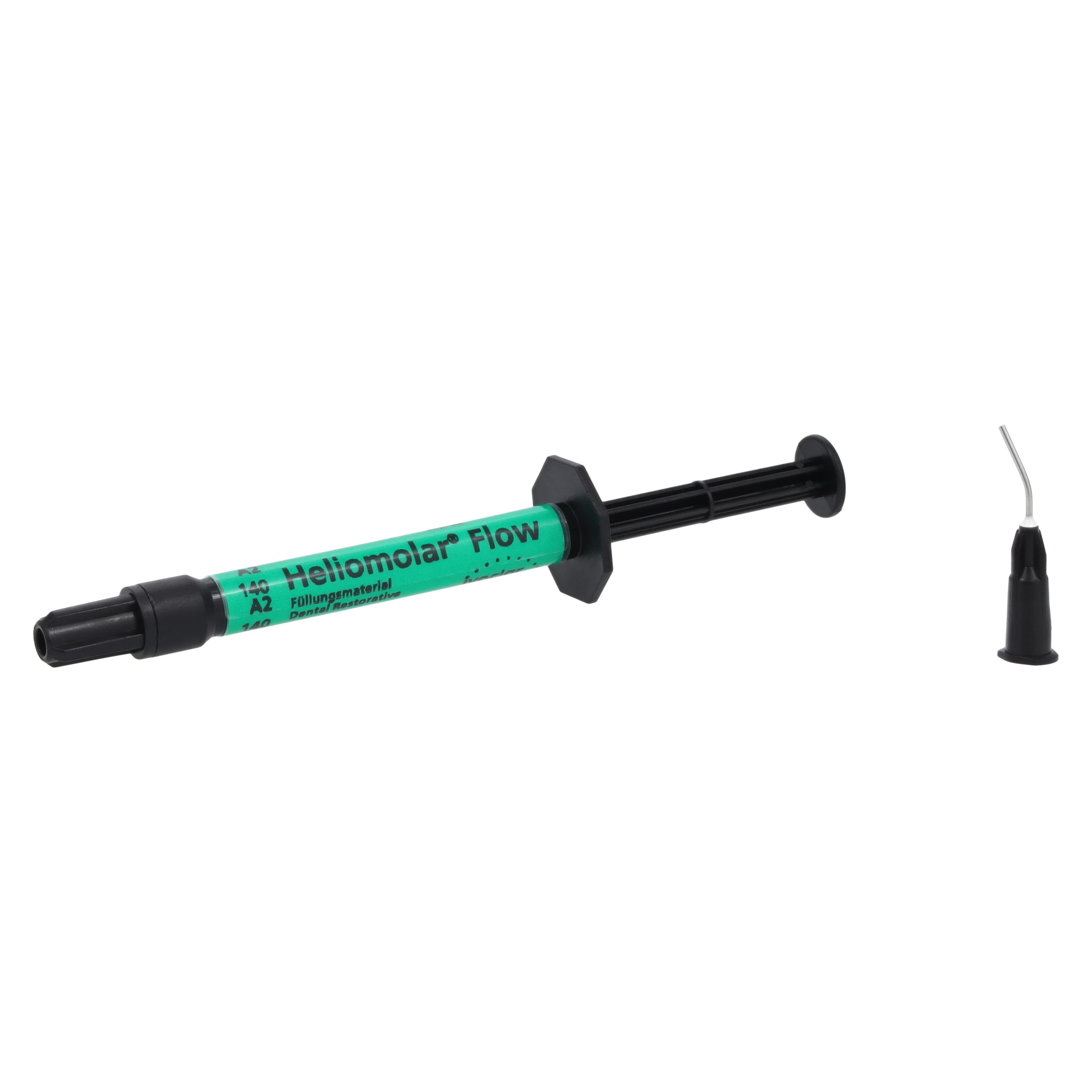 Heliomolar Flow Light-Curing Microfilled Flowable Composite, Shade A2/140, 1.6 g Syringe Refill, #557031AN - Heliomolar Flow Refill 1x1.6g 140/A2 - Image 1