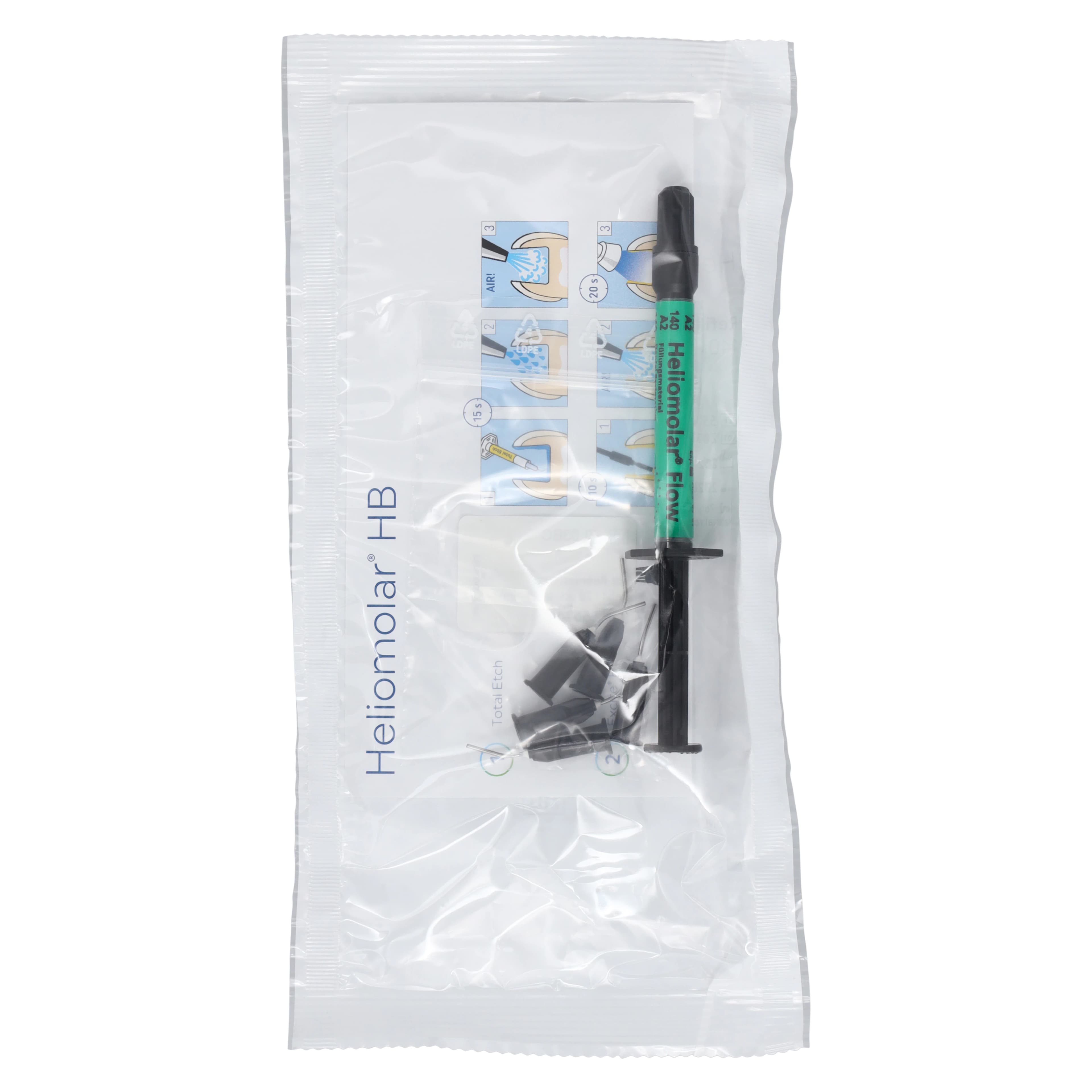 Heliomolar Flow Light-Curing Microfilled Flowable Composite, Shade A2/140, 1.6 g Syringe Refill, #557031AN thumbnail 8