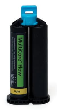 MultiCore Flow Dual-Cure Core Build-Up Material, Refill Cartridge, Light Shade (A1), 50g, 578913AN - MultiCore Flow Refill 50G Light - Image 1
