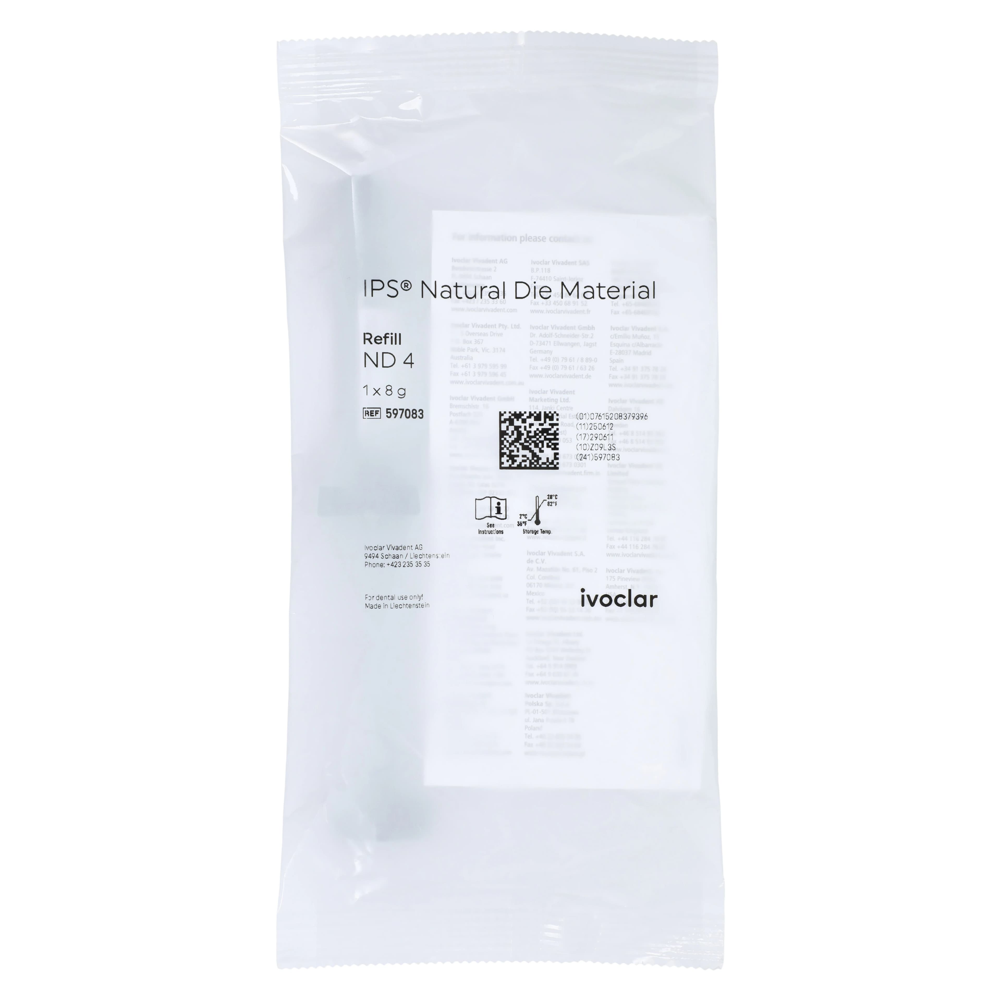 IPS® Natural Die Material 8g Syringe Shade ND4 Each - IPS® Natural Die Material 8g Syringe Shade ND4 Each - Image 1