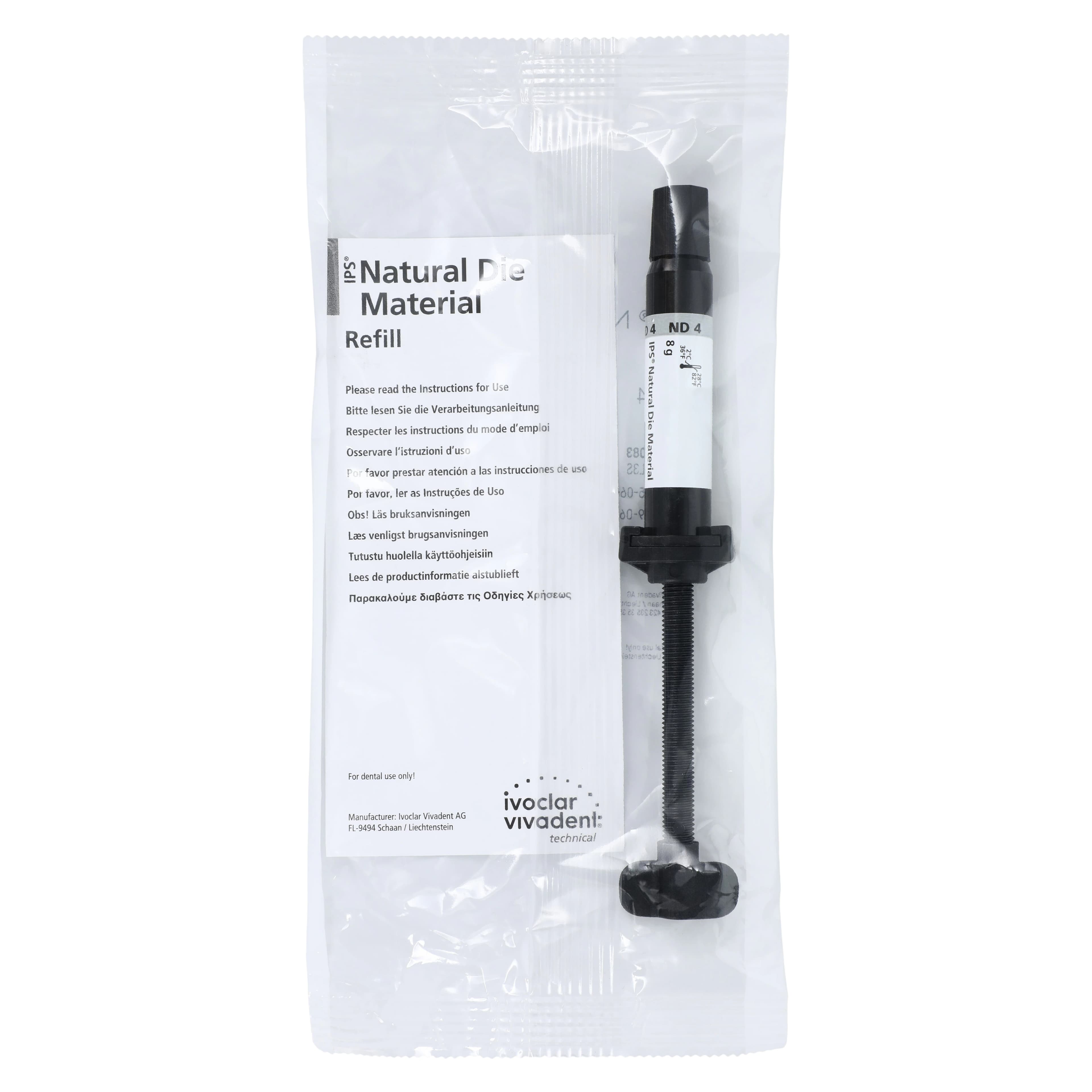 IPS® Natural Die Material 8g Syringe Shade ND4 Each thumbnail 2