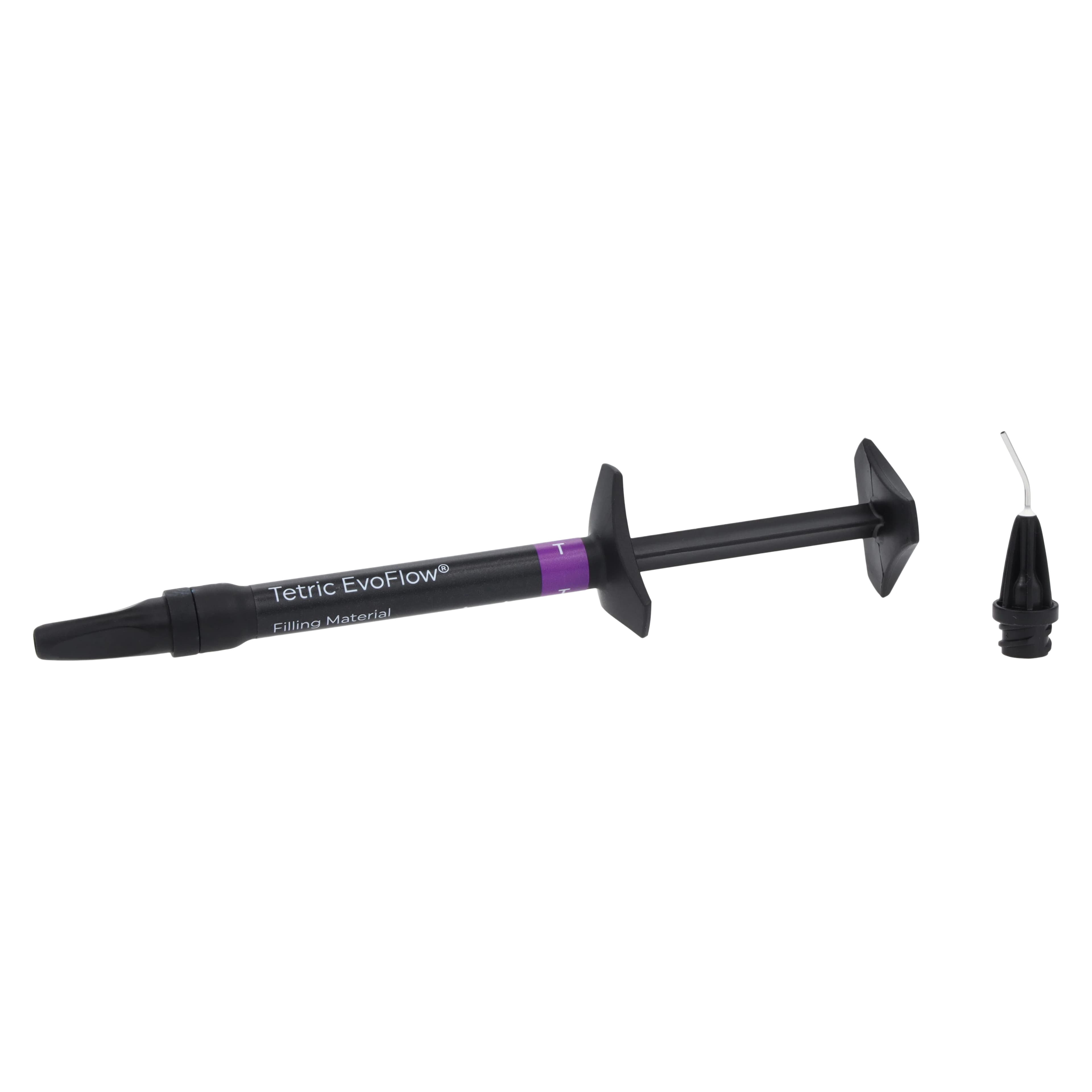 Tetric EvoFlow Flowable Composite Refill Syringe, Shade T (Transparent), 2g, 1 Syringe, 595979US - Tetric EvoFlow® Refills Enamel Shade T Syringe 2g - Image 1