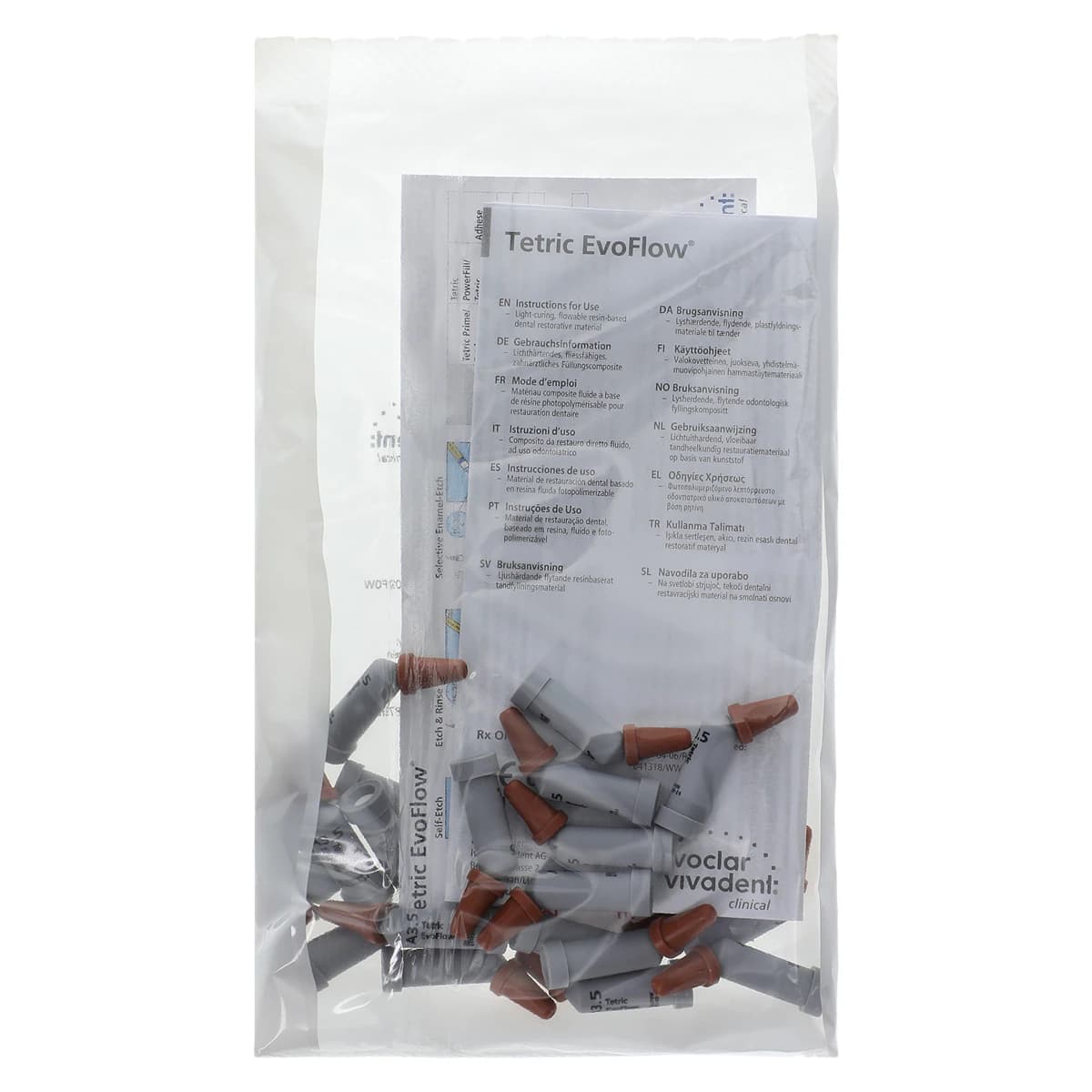 Tetric EvoFlow Flowable Composite Refill, Shade A3.5, 20 x 0.2 g Cavifils, 595990WW thumbnail 2
