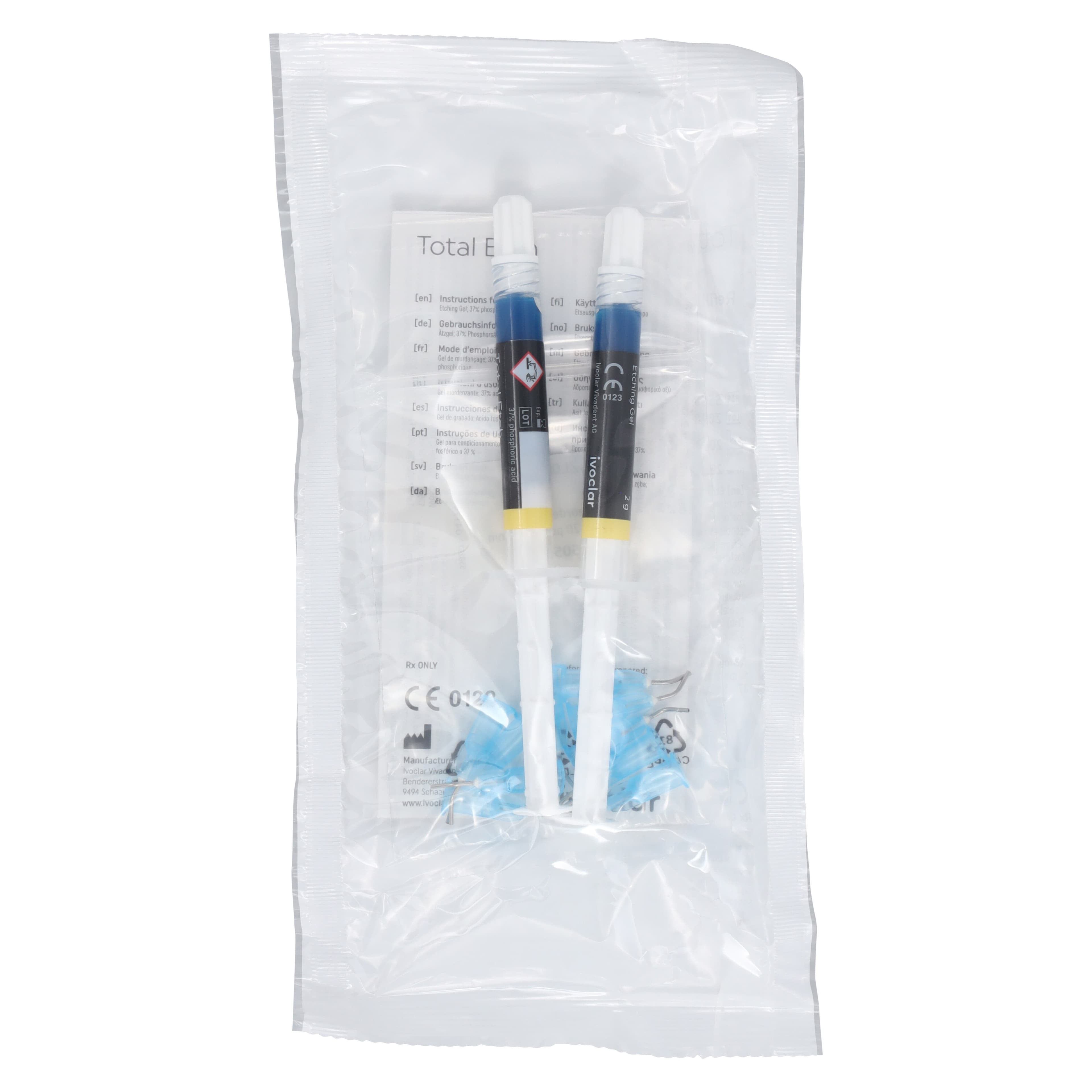 Ivoclar Vivadent Total Etch 37% Phosphoric Acid Etching Gel, 2g Syringe Refill, 2 Syringes/Pk, 550588AN thumbnail 7