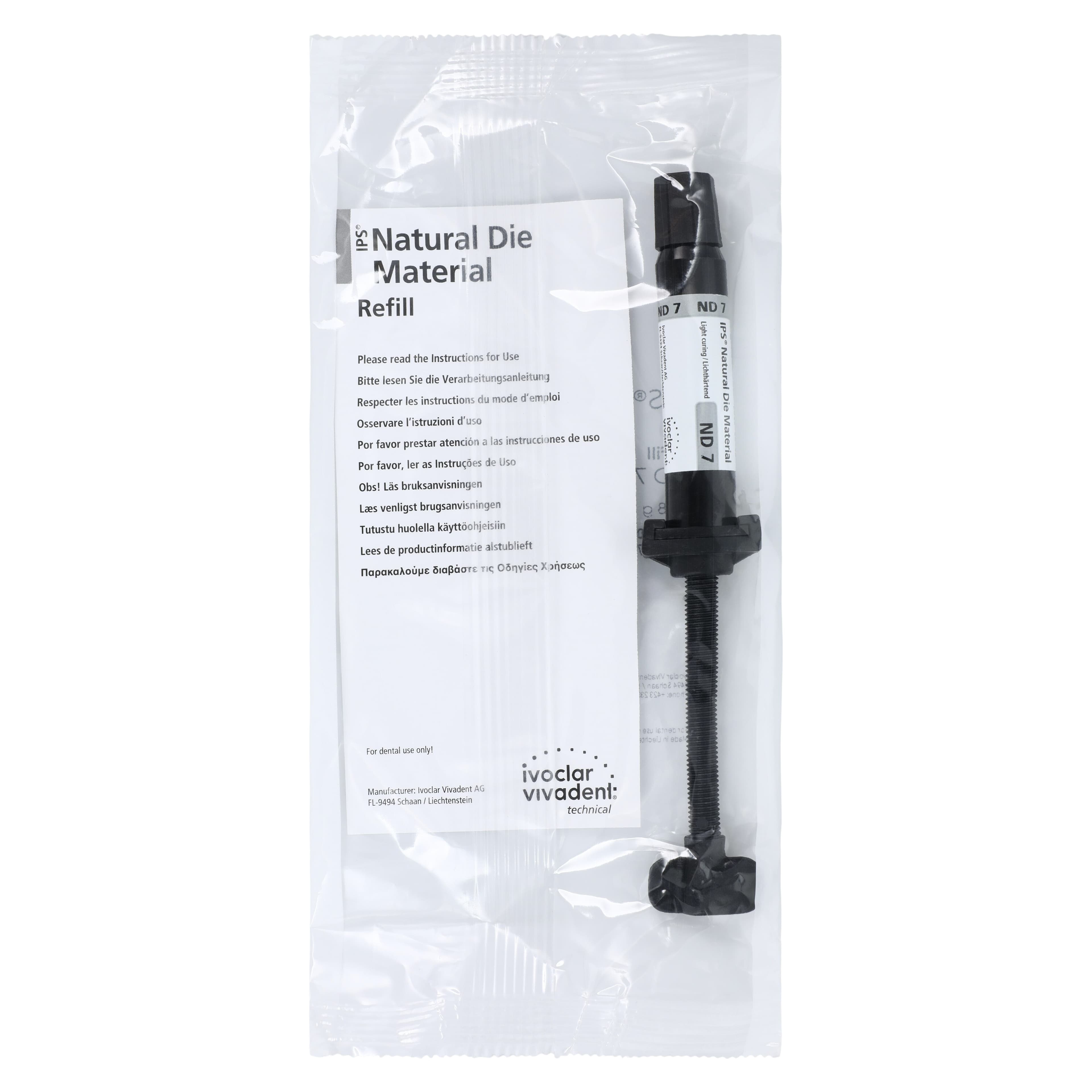 IPS® Natural Die Material 8g Syringe Shade ND7, Each, Ivoclar Vivadent thumbnail 2
