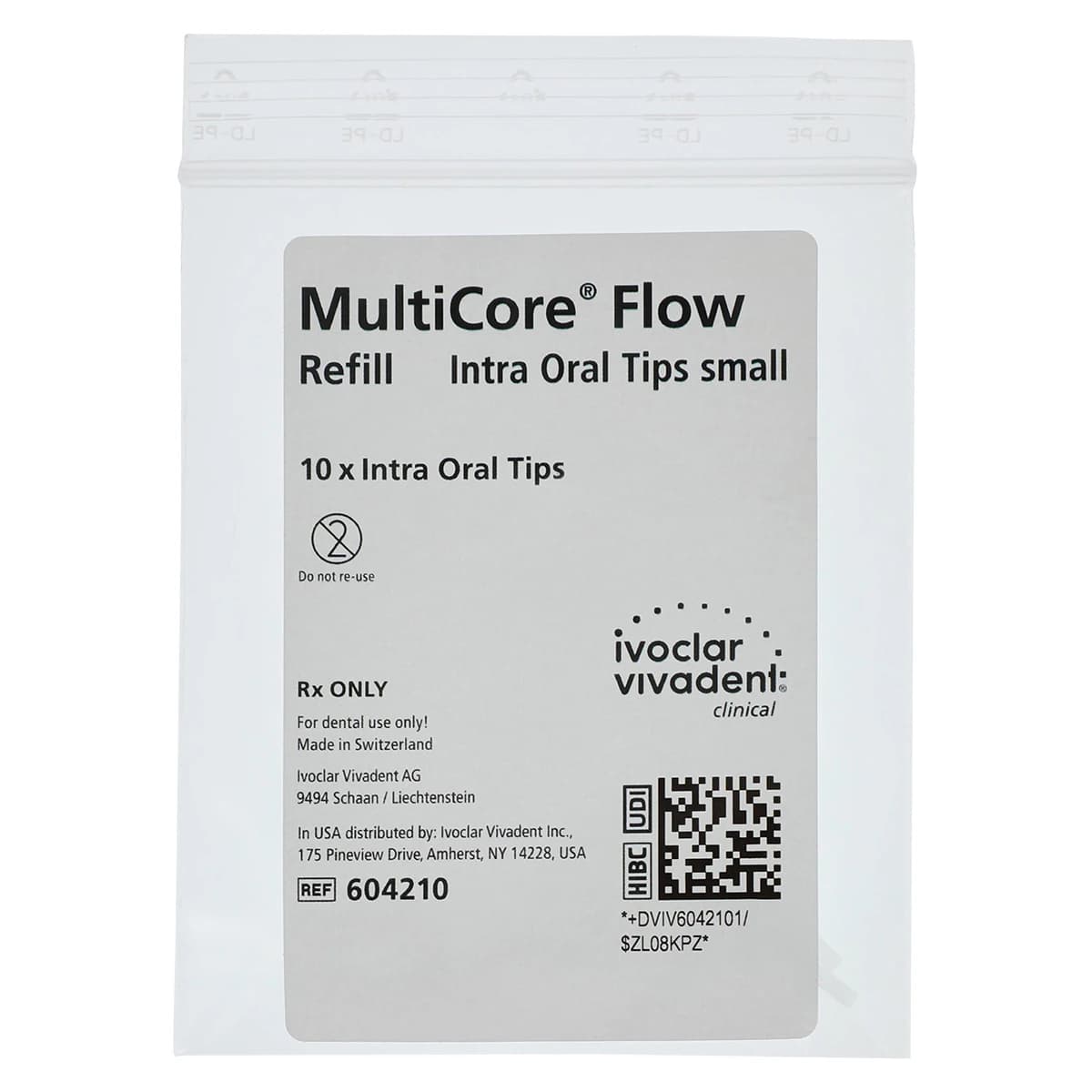 MultiCore Flow Intraoral Tips, Small, Refill Pack of 10, 604210 - MultiCore Intra Oral Tips Small Refill Pack of 10 - Image 1