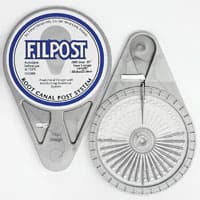 Filpost Titanium Prefabricated Post, Standard Pack, 1.65mm x 22mm, Blue, 20/Pk, POS143 - FILPOST Standard 1.65x22mm/.066x.87" 20/Pk - Image 1