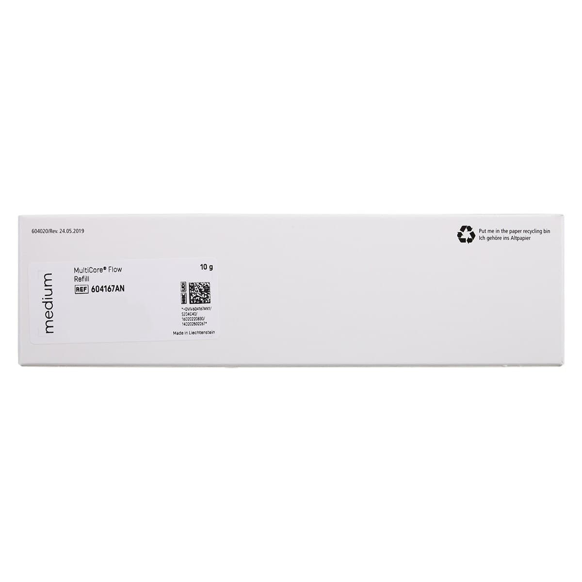 MultiCore Flow Dual-Cure Core Build-Up Material, Syringe Refill, Medium Shade (A3), 10 g, 604167AN thumbnail 9