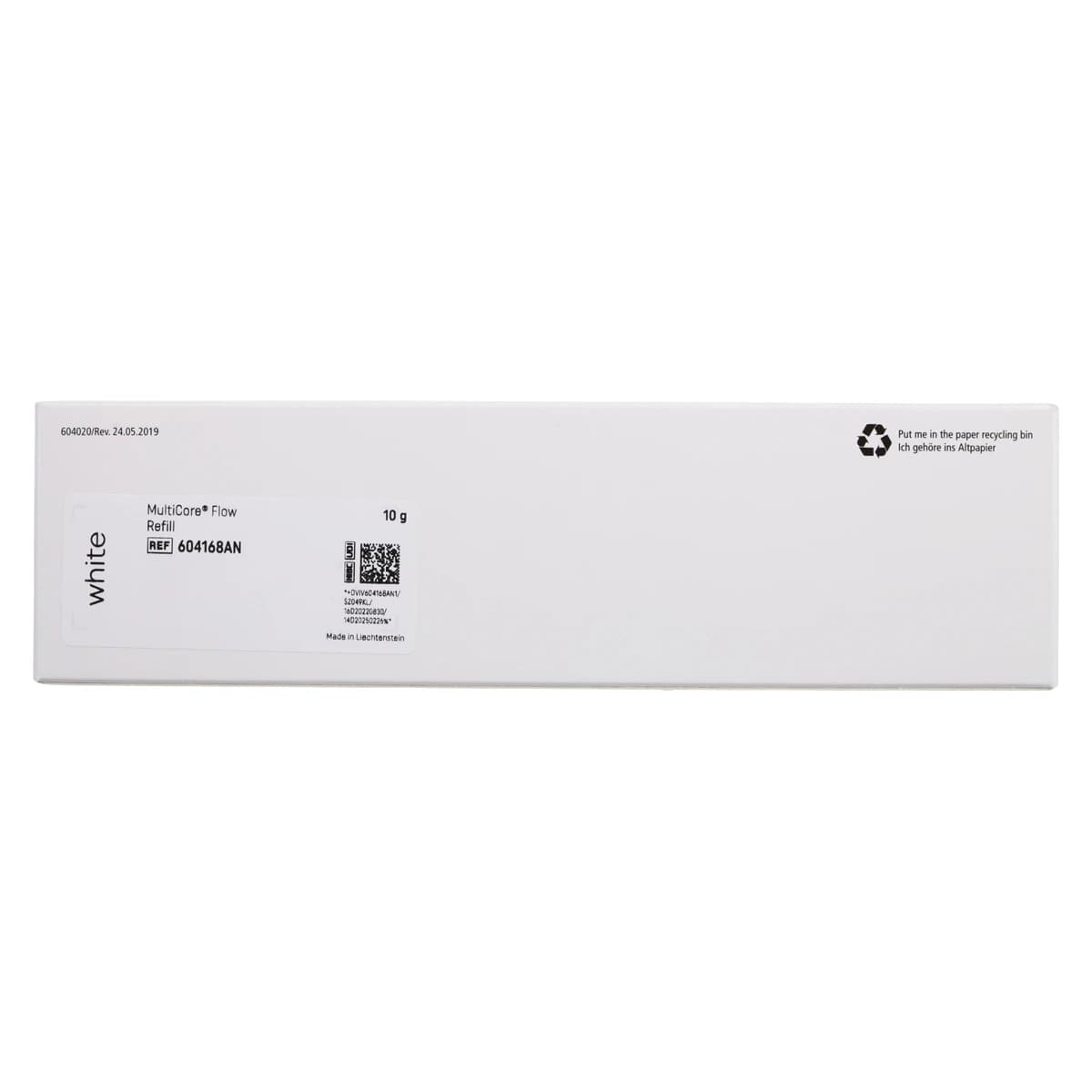 MultiCore Flow Dual-Cure Core Build-Up Material Refill Syringe, White, 10g, 604168AN thumbnail 9