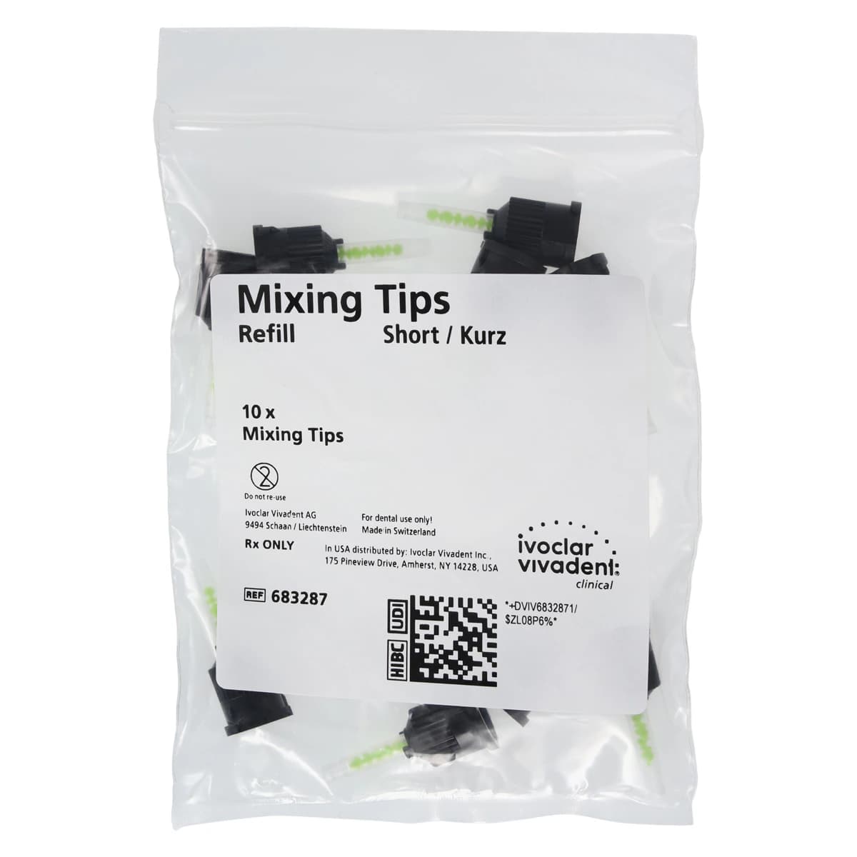 MultiCore Flow Dual-Cure Core Build-Up Material Refill Syringe, White, 10g, 604168AN thumbnail 5