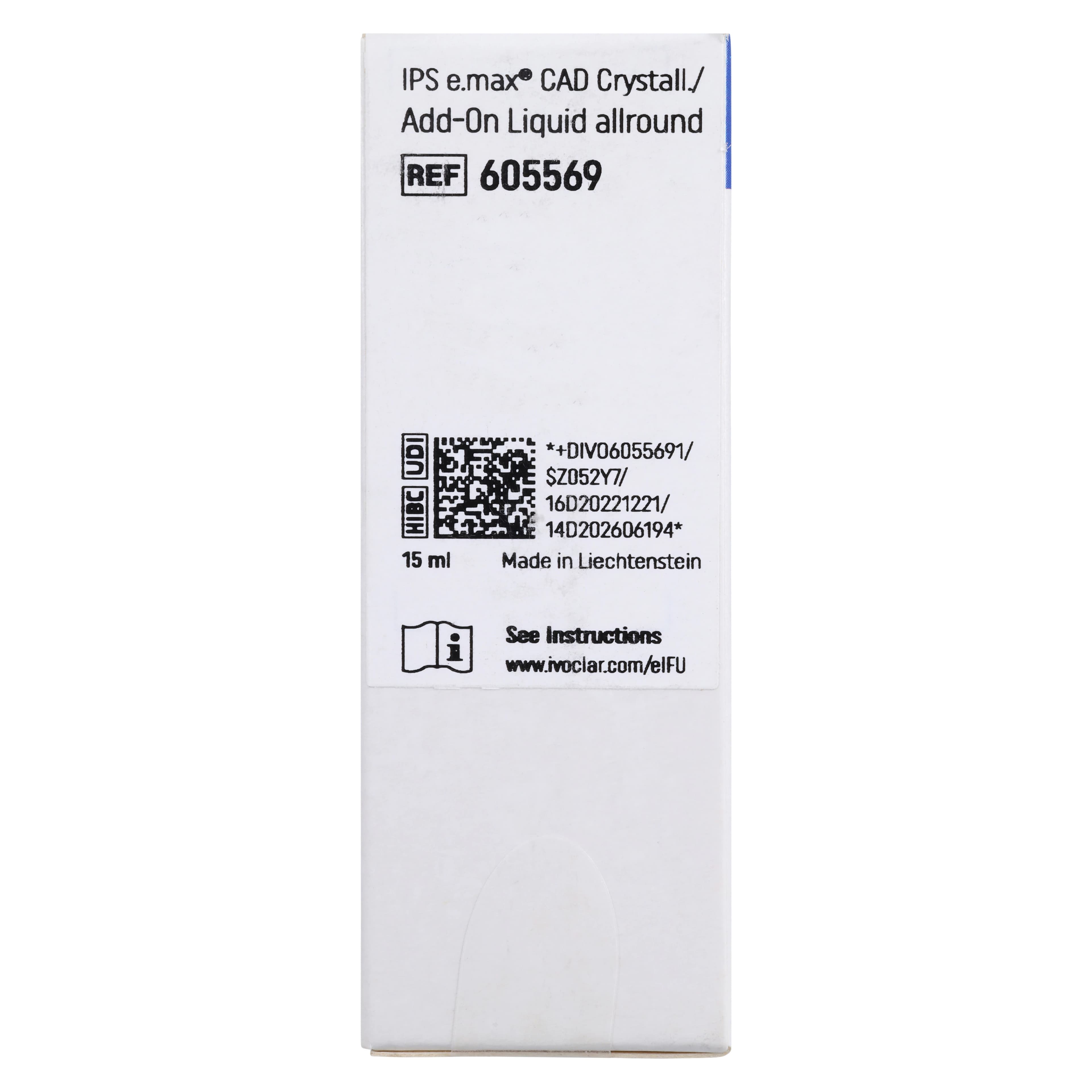 IPS e.max® CAD Crystall Add-On Liquid, 15mL Bottle, Each thumbnail 7