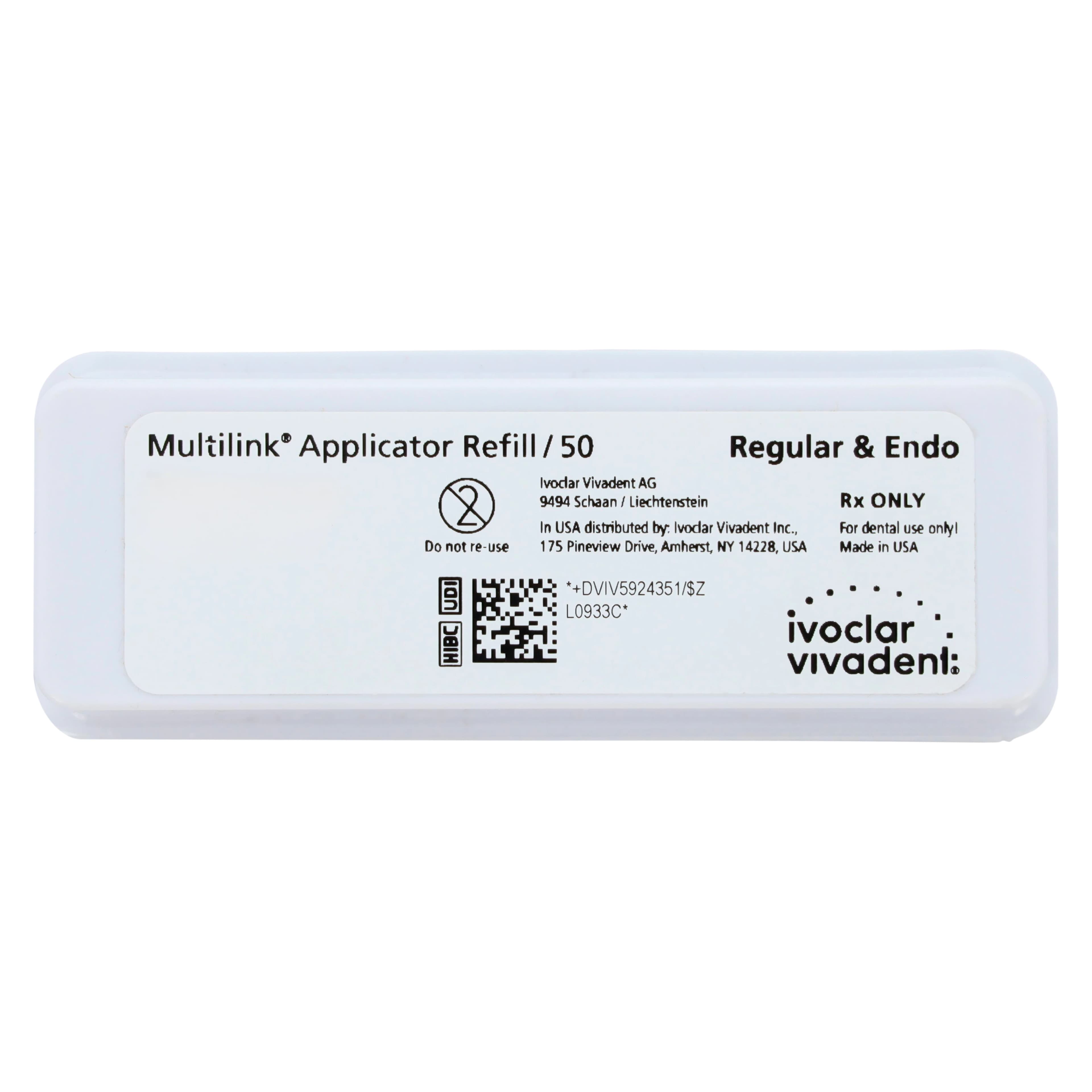 Ivoclar Vivadent Multilink Automix Applicator Brushes Refill, Regular & Endo, 50/Pkg, 592435 thumbnail 3
