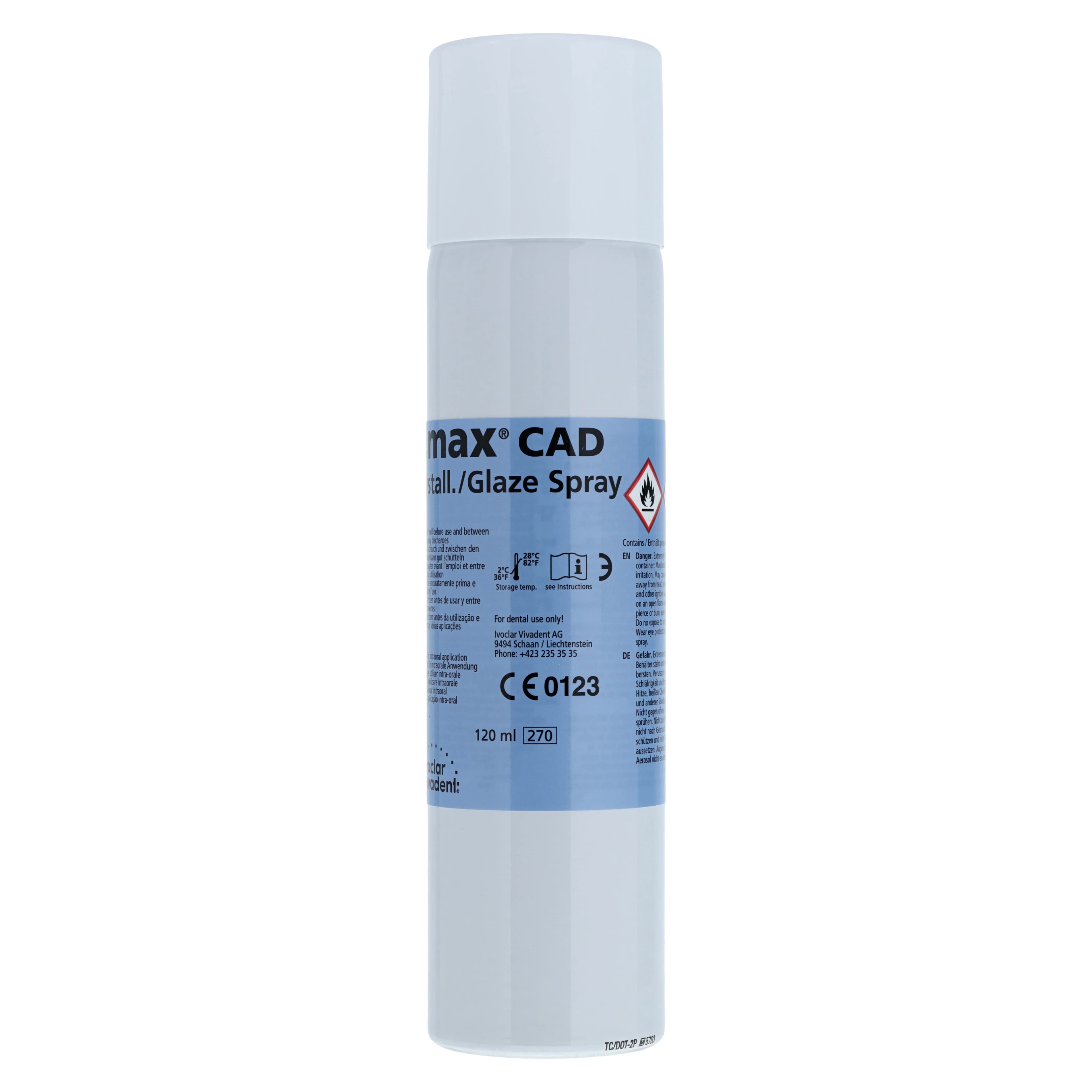 IPS e.max CAD Crystall Glaze Spray, 120mL Bottle thumbnail 4