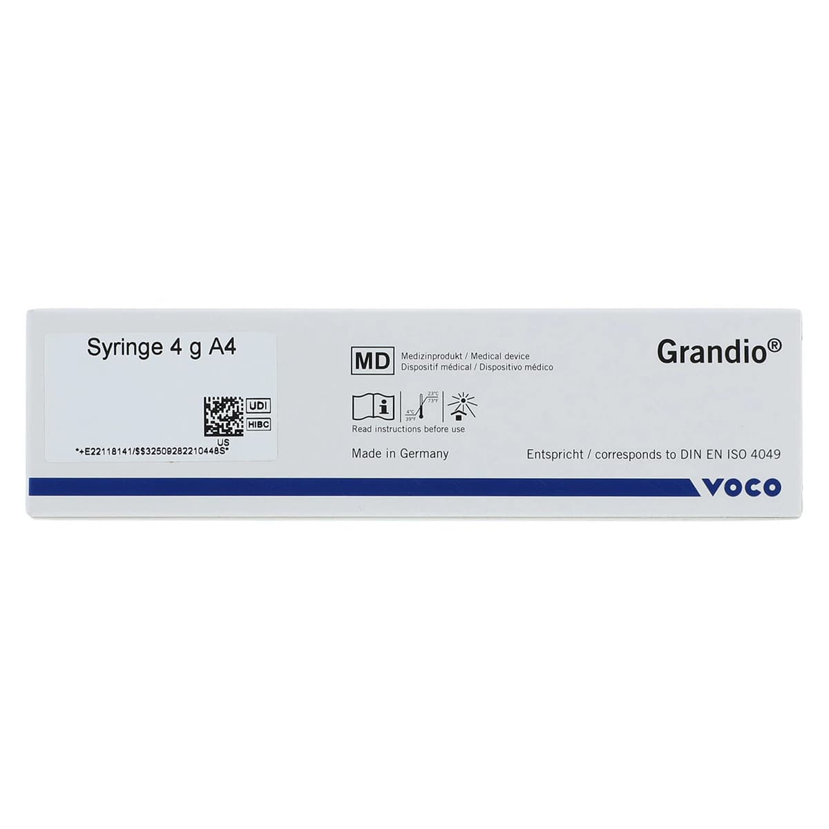 Grandio Universal Nanohybrid Restorative Syringe Refill, Shade A4, 4 g thumbnail 6