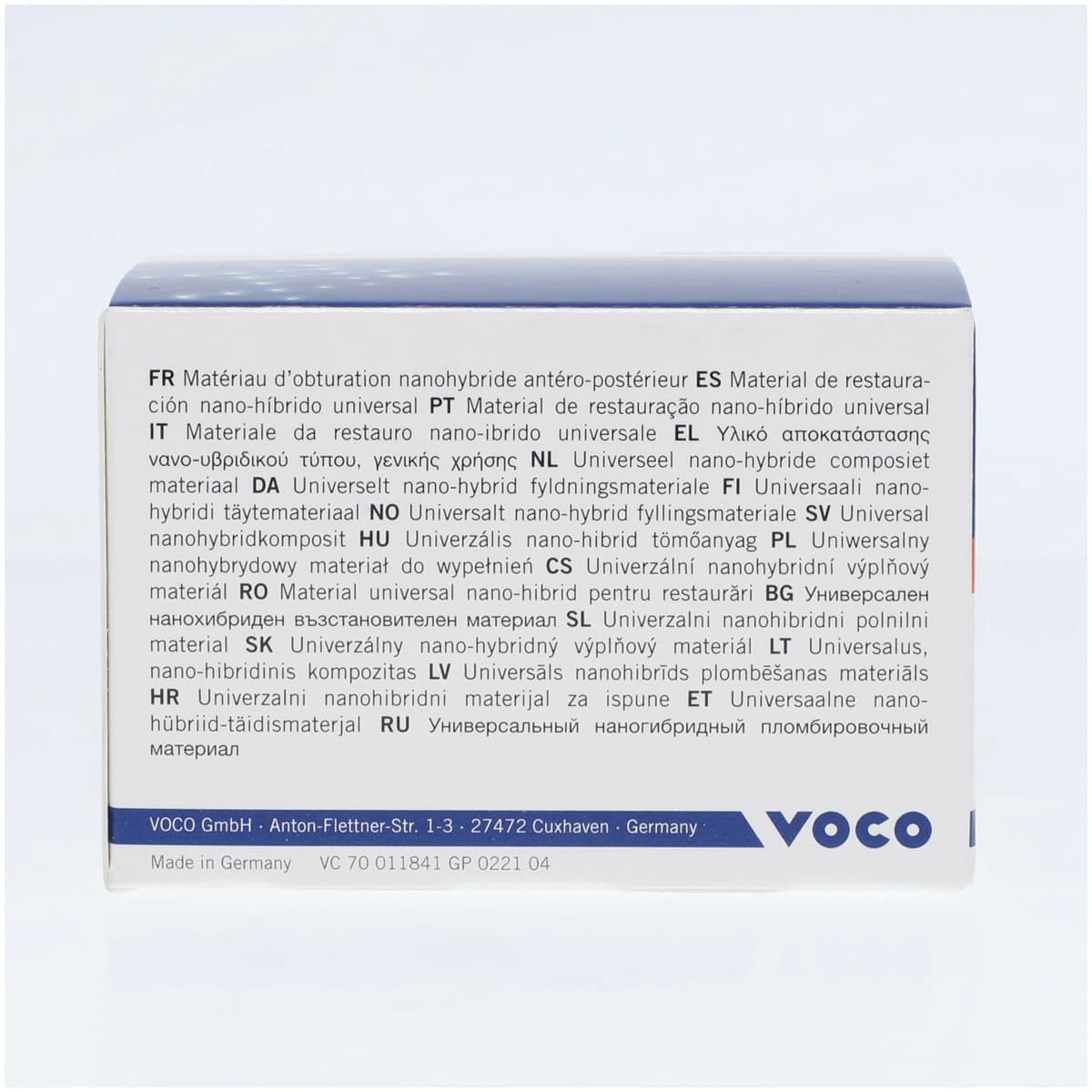 Grandio Universal Nano-Hybrid Composite, Light-Cure, Capsule Refill, 0.25 g, Shade A3, 20/Pk, 1842 thumbnail 2