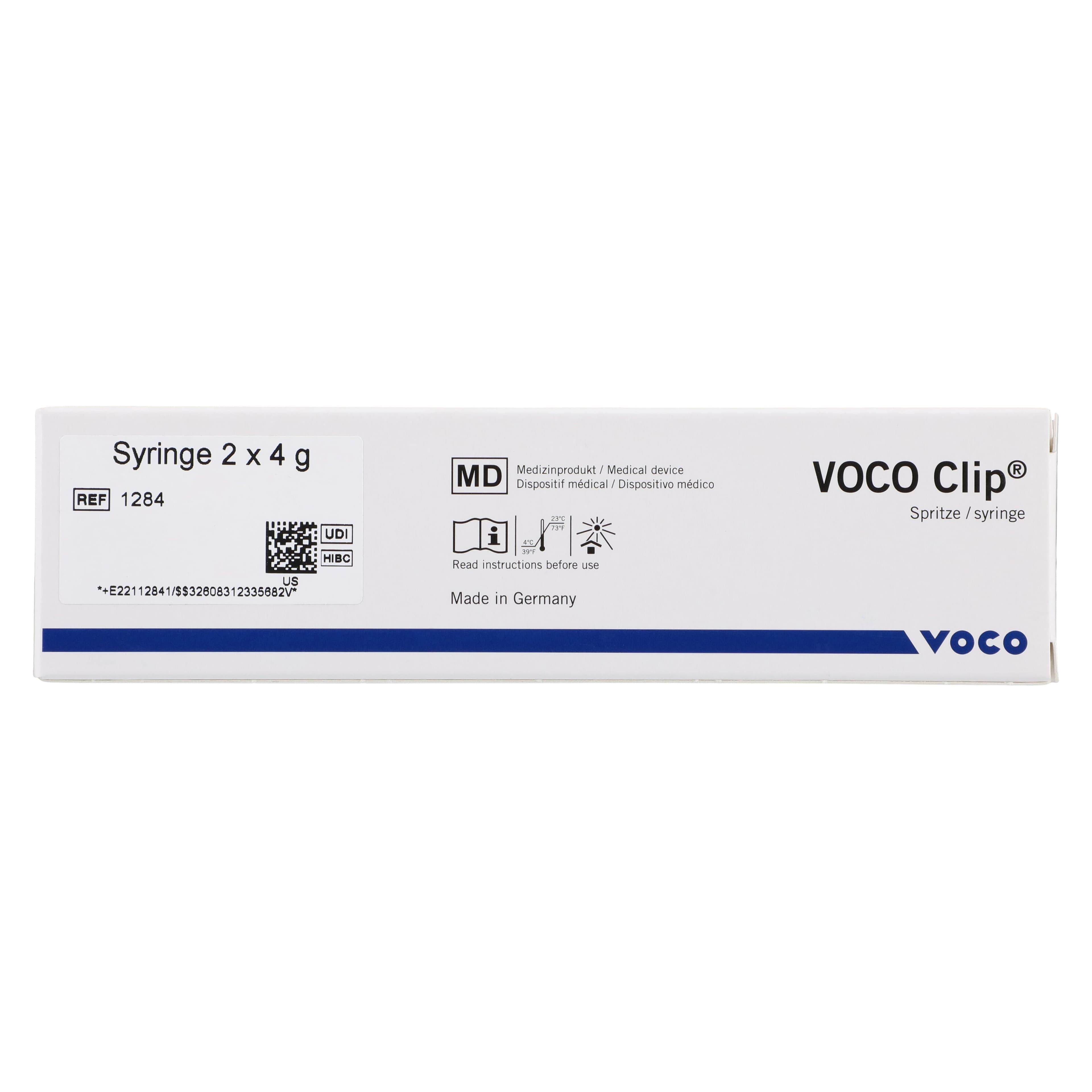 VOCO Clip Light-Cured Provisional Filling Material, 4 g Syringe, 2/Pkg, 1284 thumbnail 6