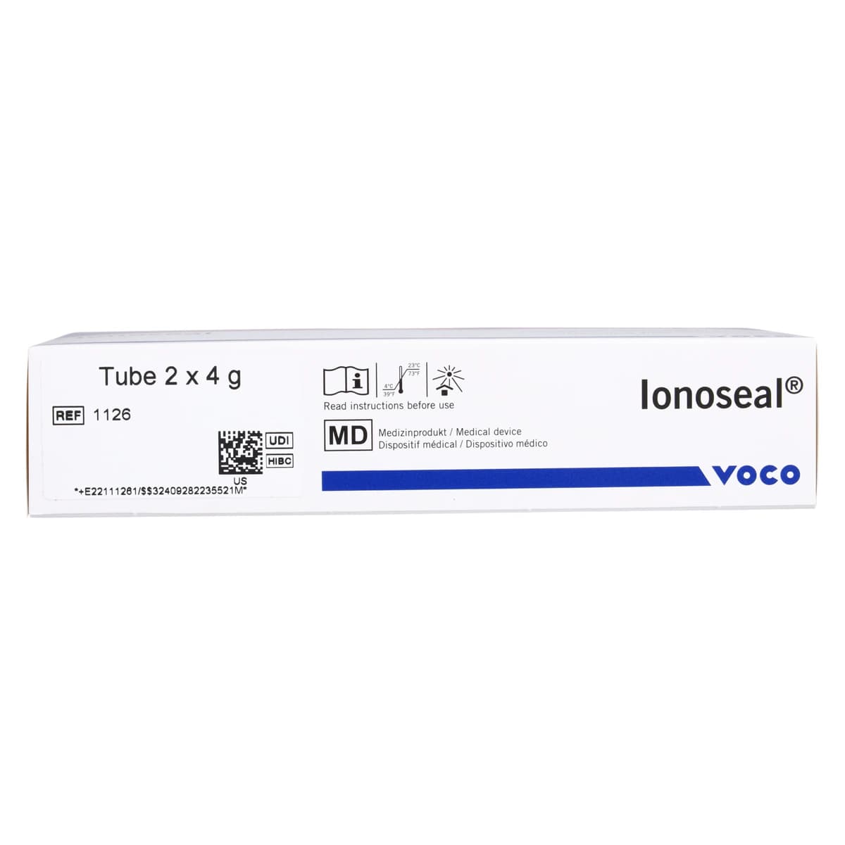 VOCO Ionoseal Glass Ionomer Cavity Liner, Light-Cured, 4g Tubes, 2/Pkg, 1126 thumbnail 6