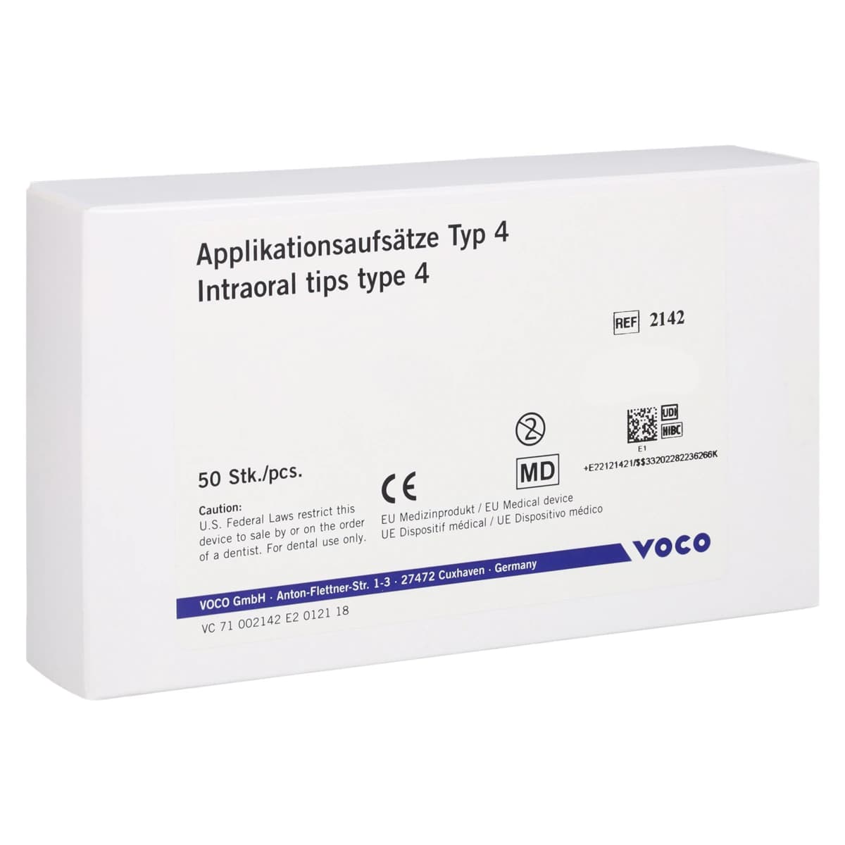 VOCO Intraoral Tips Type 4, White, 50/Pkg thumbnail 4