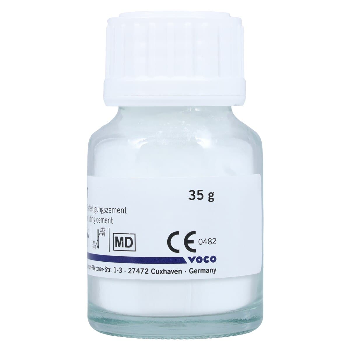 VOCO Meron Glass Ionomer Luting Cement Kit, Powder & Liquid, 35g Powder / 15ml Liquid thumbnail 4