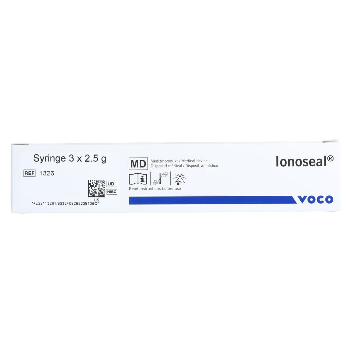 Ionoseal Modified Glass Ionomer Liner, Syringe, 2.5 g, 3/Pk, 1326 thumbnail 8