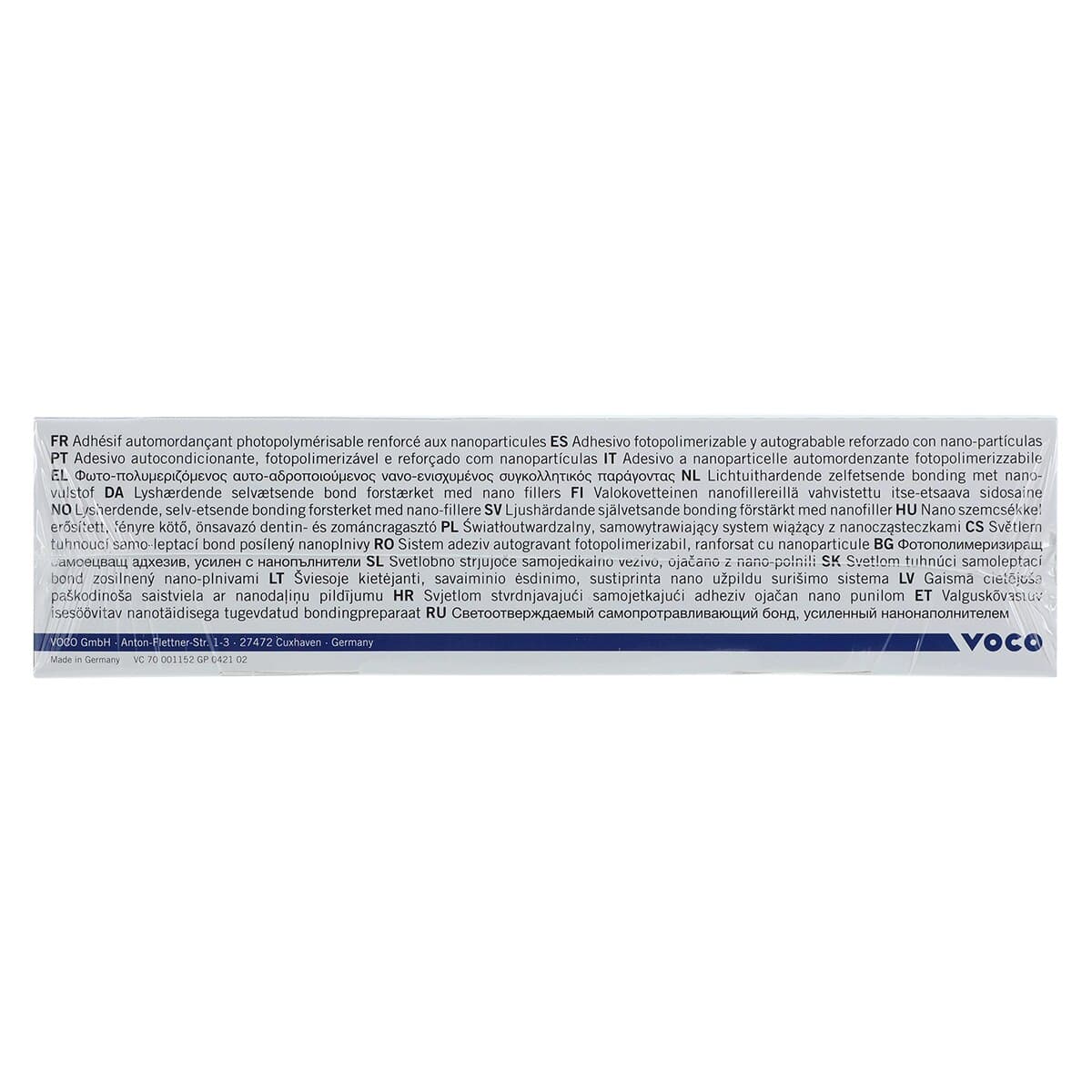 Futurabond NR Self-Etch Light-Cured Adhesive, Single Dose Kit, 0.1 mL x 50 Blisters with 50 Application Brushes, Ref 1152 thumbnail 3