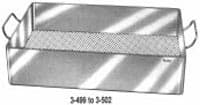 Miltex-Integra Instrument Sterilization Tray, Stainless Steel, 10 x 10-1/2 x 3-1/2" - Tray Sterilizer - Image 1