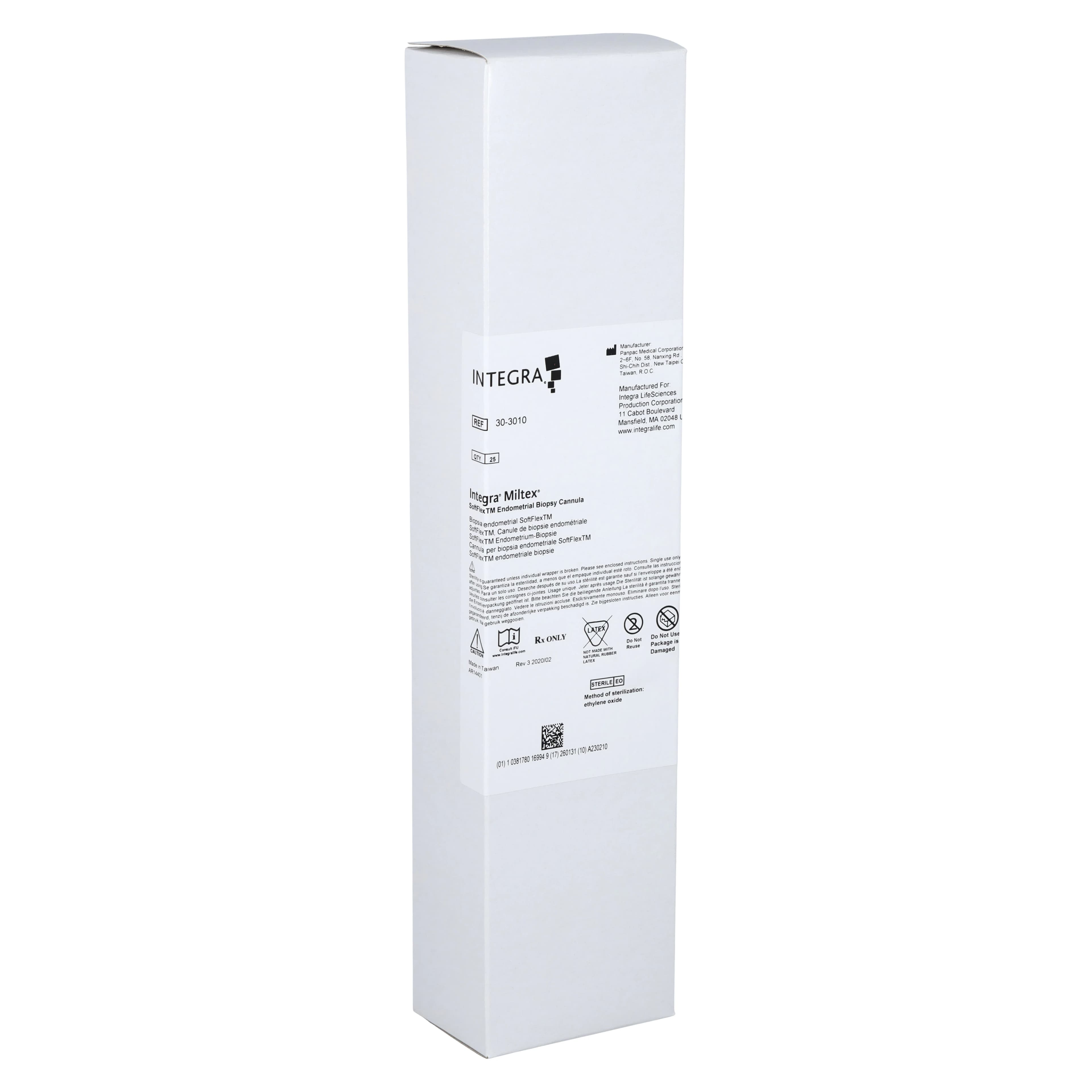 Miltex Softflex Endometrial Biopsy Cannula, 25 per Box - Miltex - Softflex Endo Biopsy Cann 25 Per Box - Image 1