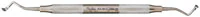 Miltex Sinus Elevator #2 Lift, Double End, Smooth Tip, Straight Round Handle - Sinus Elevator – # 2 Lift, Double End - Sinus Elevator – # 2 Lift, Double End - Image 1