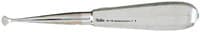Miltex-Integra #4 Molt Bone Curette, Single End, Straight, Large, Stainless Steel - Curette Molt 4 Bone - Image 1