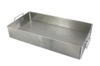 Miltex-Integra Instrument Sterilization Tray, Stainless Steel, 20 x 10-1/2 x 3-1/2" - Instrument Sterilization Tray - Image 1