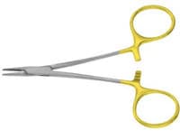 Padgett Par Needle Holder, Serrated Jaw, 5-1/4" (13.3 cm), Tungsten Carbide, Each - Needle Holder Par Delicate TC - Image 1