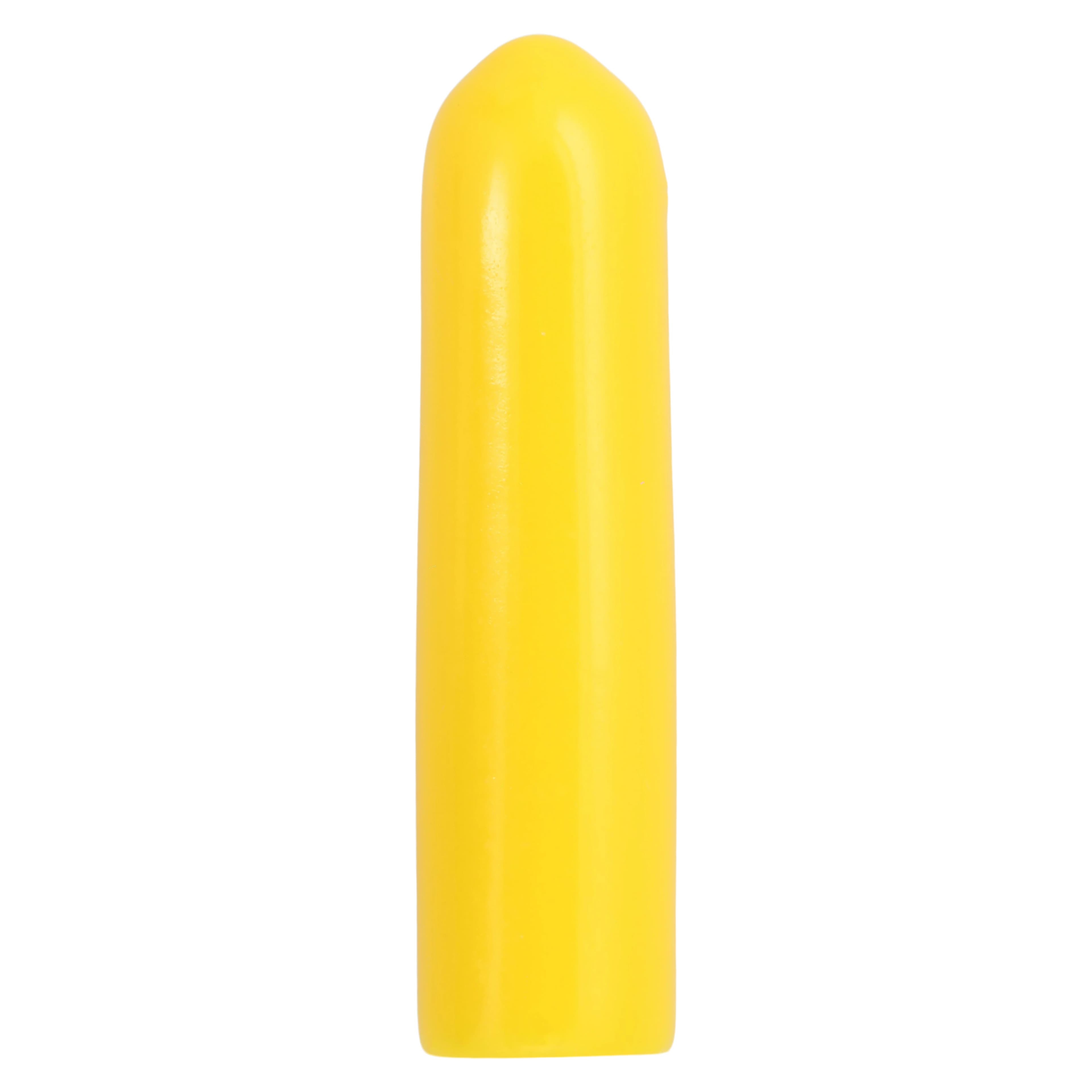 Miltex Tip-It Instrument Guards, Yellow, 4.8 x 25.4mm, Silicone, Non-Sterile, Disposable, 50/Pk thumbnail 2
