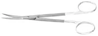 Padgett Peck-Joseph Scissors, Curved, 5-1/2", Stainless Steel, Each - Scissors Peck-Joseph Cvd TC - Image 1