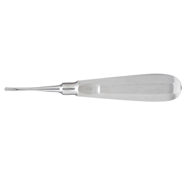 Miltex #46 Cryer Elevator, Single-End, Straight Hexagonal Handle, Stainless Steel, DEL46 - Surgical Elevators – #46, Single End - Surgical Elevators – #46, Single End - Image 1