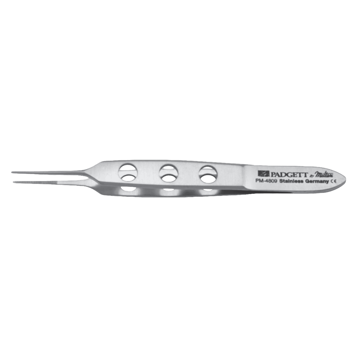 Padgett Bishop-Hartman Iris Tissue Forceps, 3-1/4" Stainless Steel, Each - Forceps Bishop-Harmon Iris Ser - Image 1