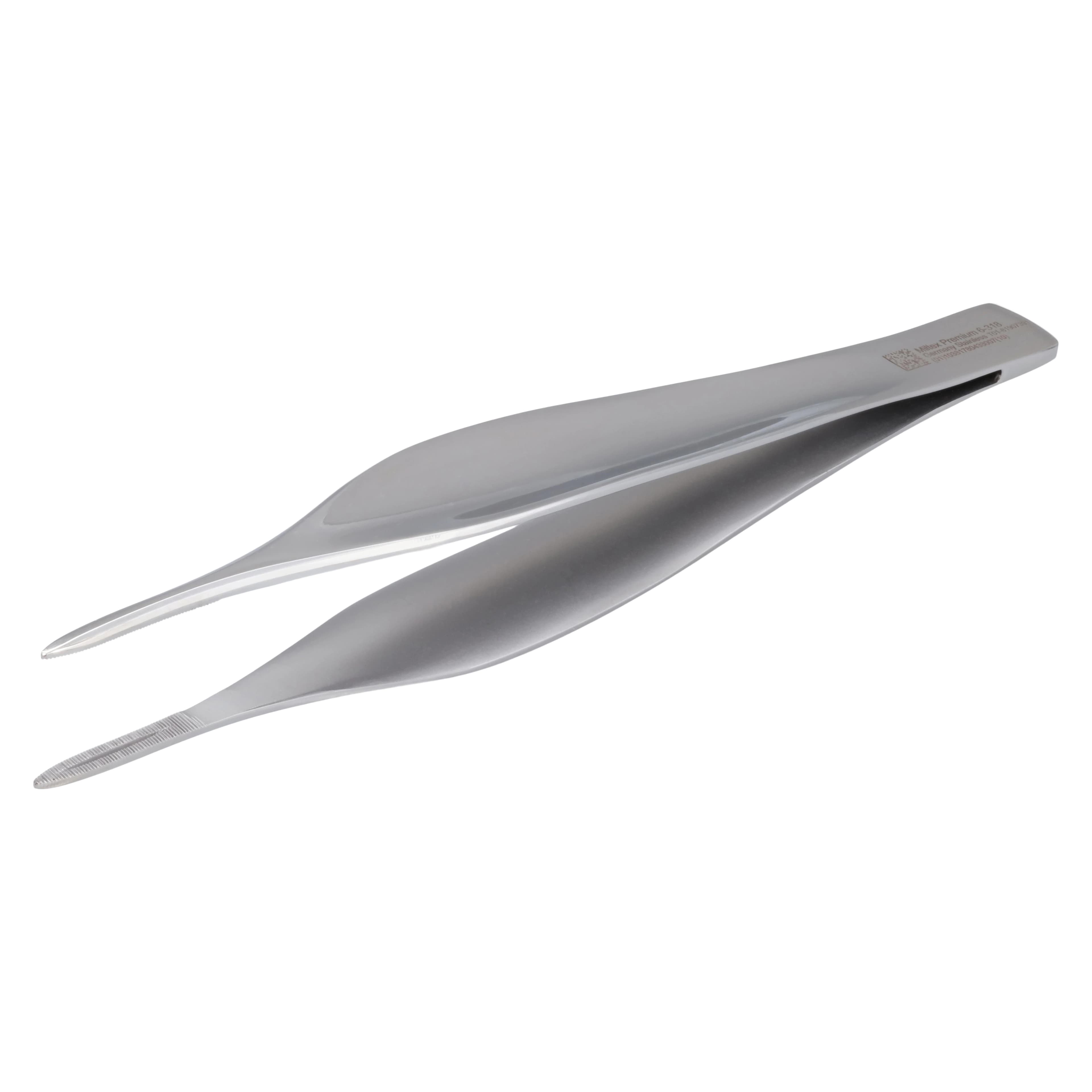 Feilchenfeld Splinter Forceps, Straight, 4-1/2", Stainless Steel, Autoclavable, Each thumbnail 4