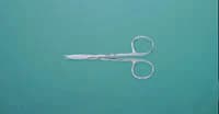 Miltex-Integra Iris Surgical Scissors, 4" Straight, Stainless Steel, Sharp/Sharp Tips, 5-300 thumbnail 2