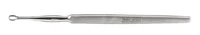 Piffard Dermal Curette, Size 1 Oval, 5-1/2" Stainless Steel, Each - Dermal Curette Piffard - Image 1