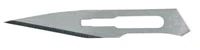 Miltex by Integra Carbon Steel Sterile Surgical Blade #11, 100/Box, 4-111 thumbnail 2