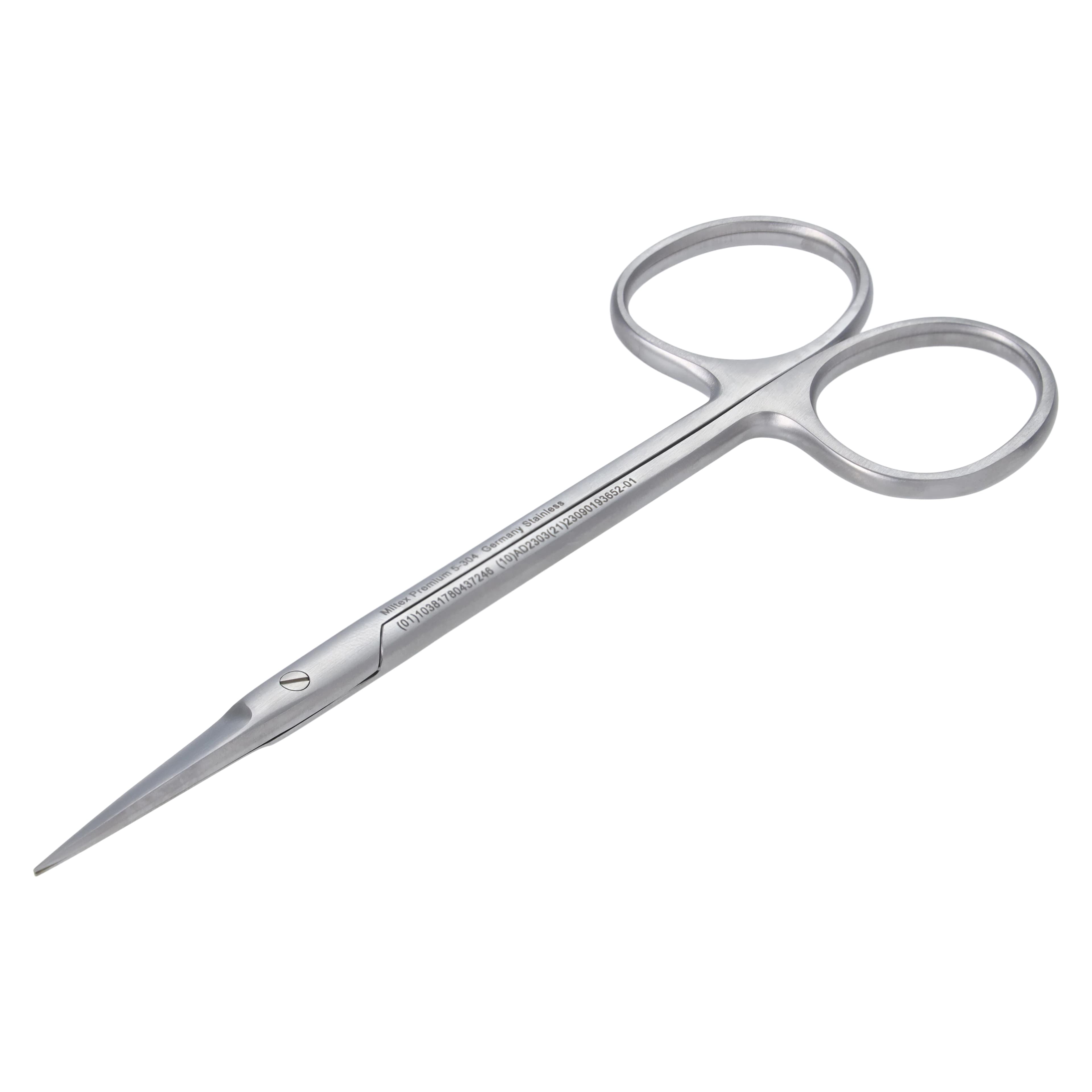 Miltex Iris Surgical Scissors, 4-1/2" Straight, Stainless Steel, Sharp/Sharp, Each thumbnail 5
