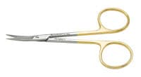 Padgett SuperCut Iris Scissors, Curved, 4-1/2" Stainless Steel, Each - Scissors Iris Sharp SC - Image 1