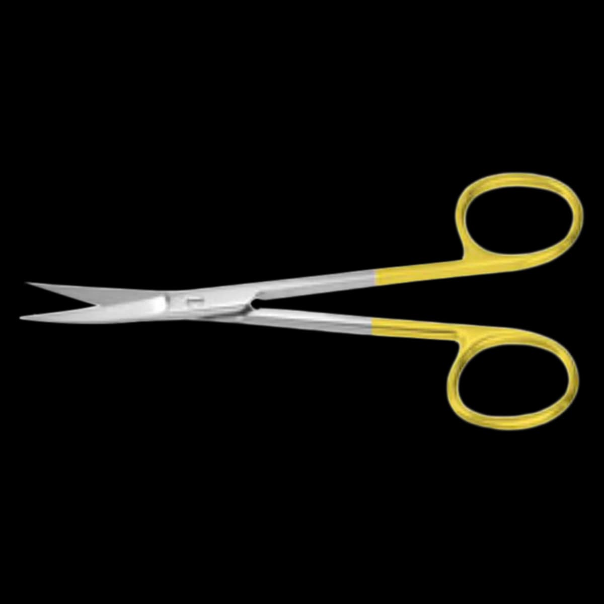 Padgett Dissecting Scissors, Curved, 4-3/4", Stainless Steel, Each - Scissors Padgett Nasal/Diss SC - Image 1