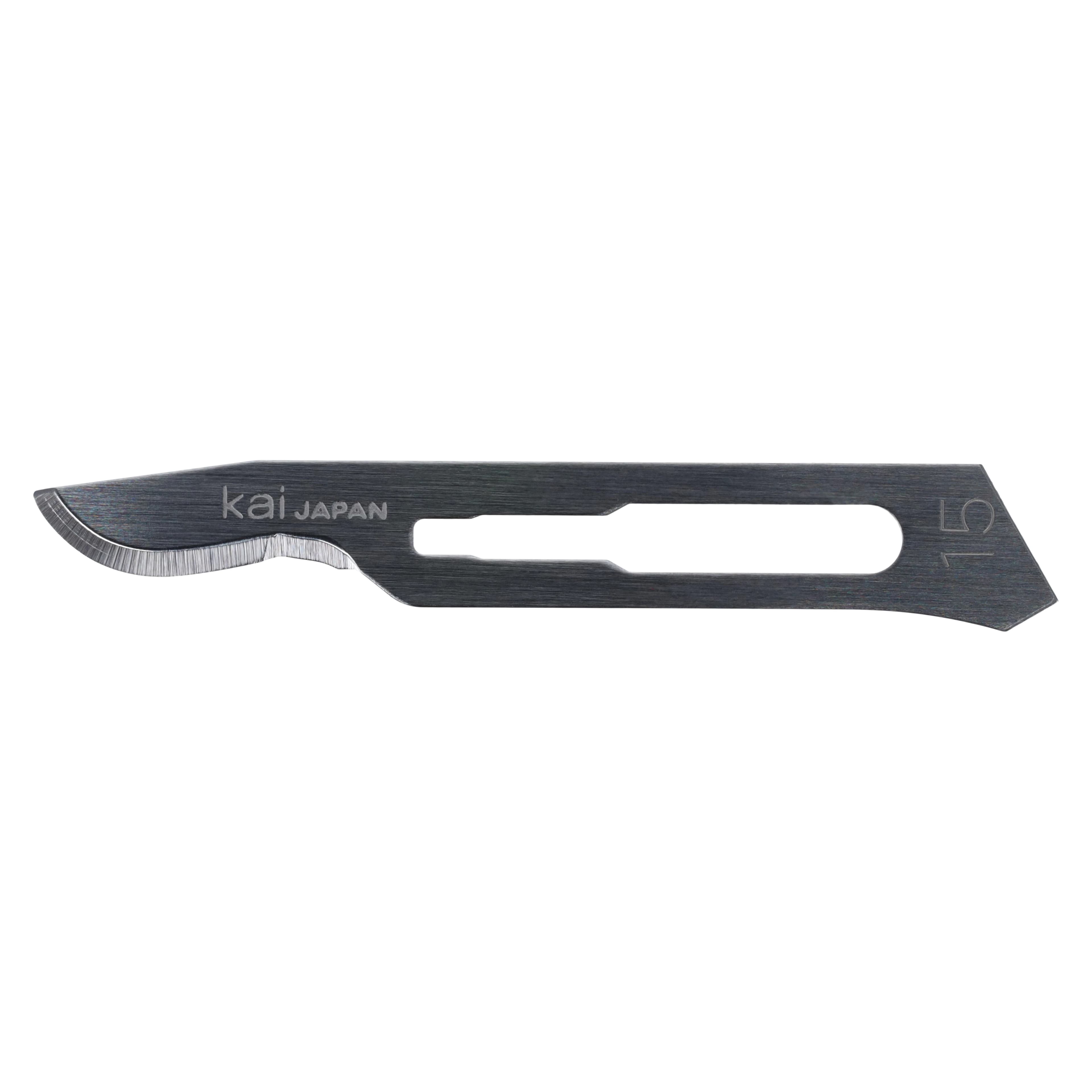 Miltex-Integra Carbon Steel Sterile Surgical Blade #15, Disposable, 100/Box thumbnail 3