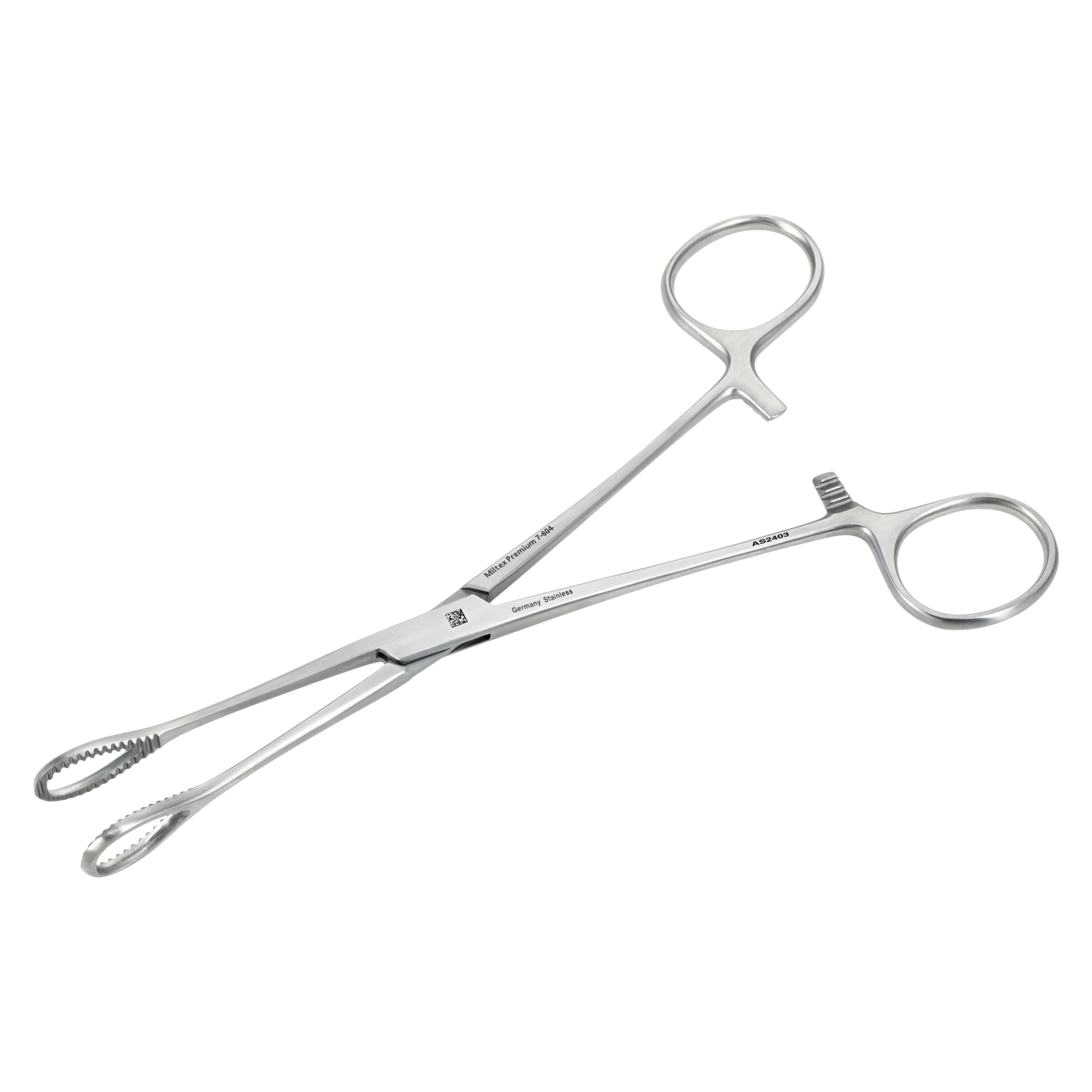 Foerster Sponge Forcep, Straight, 7" Stainless Steel, Autoclavable thumbnail 4