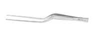 Cushing Dressing Forcep, 7-1/4" Stainless Steel, Autoclavable, Each - Forcep Cushing Bayonet - Image 1