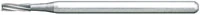Miltex Surgical Length Carbide Bur, FG, Straight Flat End, #57, 1.0 mm, 10/Pk, DFG57SU - Surgical Length Carbide Burs, FG, Straight Flat End, # 57, 1.0 mm, 10/Pk, DFG57SU (Discontinued) - Image 1