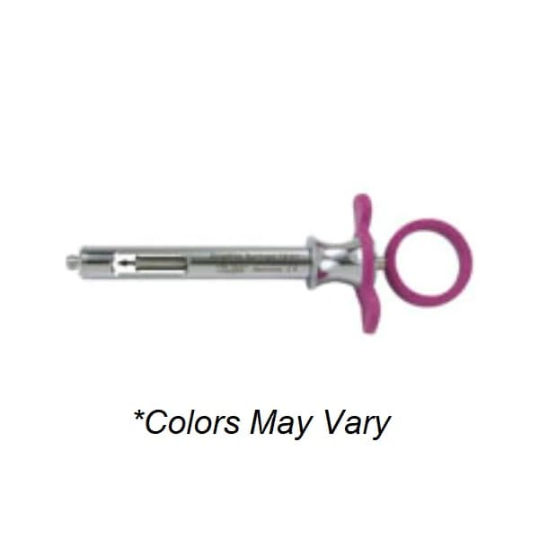 GripRite Aspirating Syringe, C-W Type, Standard, Red - GripRite Aspirating Syr - CW - Image 1