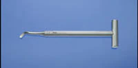 Miltex #7X Potts Elevator, Stainless Steel, T-Bar Handle, Single End, Each, EL7X - Miltex Elevators - Potts 7X - Image 1
